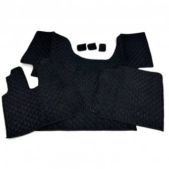 Килимок вельвет MAN TGS 2021-2023 Автомат Чорний