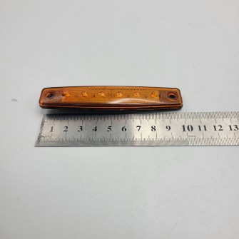 Фонарь габаритный диодный 12-24v 6 LED желтый