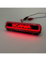 Фонарь габаритный диодный 12-24v NEON SCANIA красный
