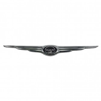 Декоративна емблема на решітку радіатора MAN чорна