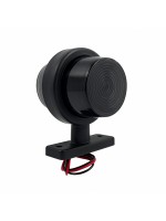 Габаритний ліхтар (Ріжок) LED 12-24V червоно-жовтий Smoke 10 см FR