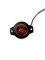 Габаритный фонарь круглый 1LED 12-24V Желтый FR0164Y