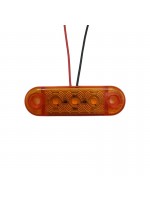 Габаритный фонарь 12-24v 3LED Желтый FR0171Y