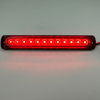 Габаритный фонарь 12-24v 12LED Красный FR0279