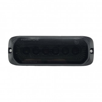 Габарит с функцией стробоскоп-мигалки LED 12-24В Желтый 13 см FR0284