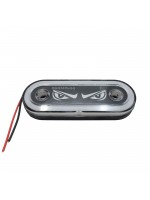 Габаритний ліхтар 12-24v Білий «Очі»
