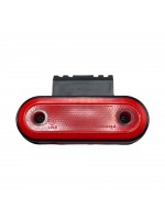 Габаритний ліхтар з кронштейном LED 12-24v Червоний Неон FR0295