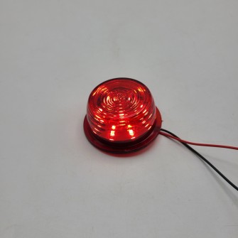 Вставка в габаритний ліхтар (Ріжок) LED 12-24V Червона