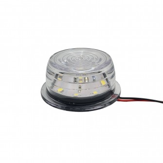 Вставка в габаритний ліхтар (Ріжок) LED 12-24V Біла