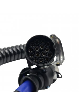 Кабель спіральний 15-контактний 24V PU 4,5 м