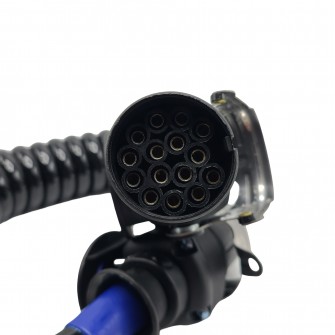 Кабель спіральний 15-контактний 24V PU 4,5 м