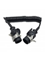 Кабель спіральний ABS/EBS 7-контактний 24V PU 4,5 м