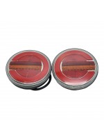 Комплект задніх ліхтарів "Гамбургер" LED 10-30v FERZE LH+RH