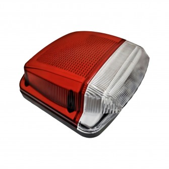 Подсветка номера LED 24v Красная с габаритом