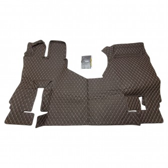 Килимок 3Д Еко-шкіра MERCEDES ACTROS MP4 коричневий