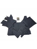 Килимок 3Д Еко-шкіра DAF XF106 Чорний-синя строчка