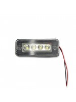 Фонарик лобовой MAN/DAF Белый 24v 4LED NOKTA