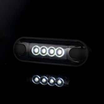 Габаритний ліхтар "Slim" 4LED 12-24v Білий
