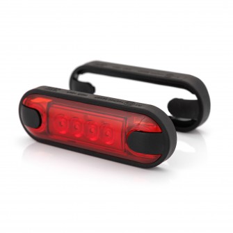 Габаритный фонарь "Slim" 4LED 12-24v Красный LD3212