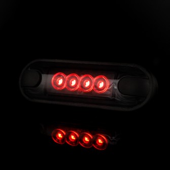 Габаритный фонарь "Slim" 4LED 12-24v Красный