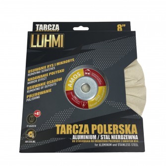 Универсальный диск LUHMI AMOS 205 mm для полировки металлических поверхностей