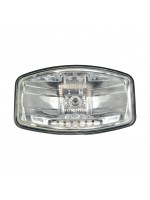 Фара дополнительная H7 12-24V с желтой подсветкой 