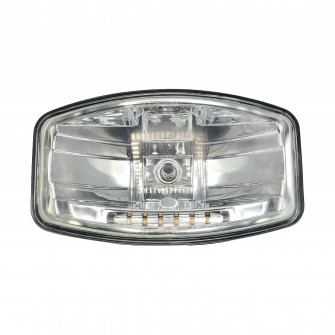 Фара додаткова H7 12-24V з жовтою підсвіткою