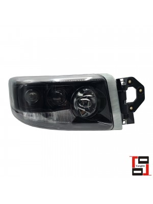 Фара основная RENAULT PREMIUM 2 DXI Черная LH e-mark (TD)