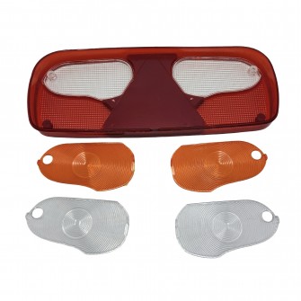 Скло заднього ліхтаря ECOPOINT LH=RH