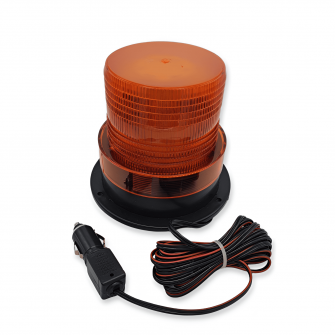 Проблесковый маячок диодный оранжевый 12-24V LED