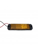 Габаритный фонарь желтый 12-24v LED