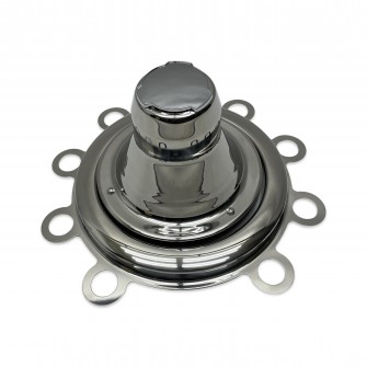 Ковпак ступиці заднього колеса 22,5 з нержавійки SCANIA