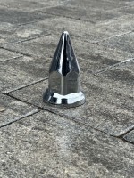 Колпачок пластиковый хромированный пика 32