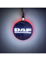 Фонарь габаритный диодный красно-белый DAF
