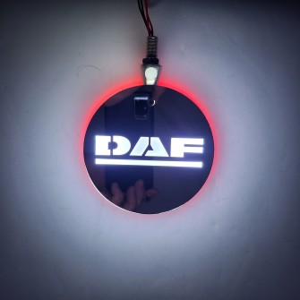 Фонарь габаритный диодный красно-белый DAF