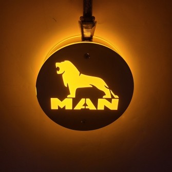 Ліхтар габаритний діодний жовтий-жовтий MAN