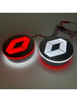 Габаритный фонарь на зеркала «серьга» REN красно-белый LED