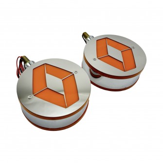 Габарит на зеркала "Серьги" RENAULT ЖЕЛТЫЙ-ЖЕЛТЫЙ LED