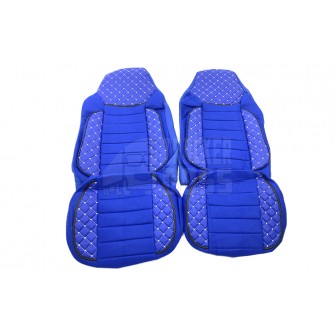 Чехлы на сиденье MAN TGX (2007/2014) Синие