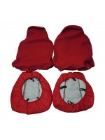 Чохли на сидіння MAN TGX 2007-2014 червоні