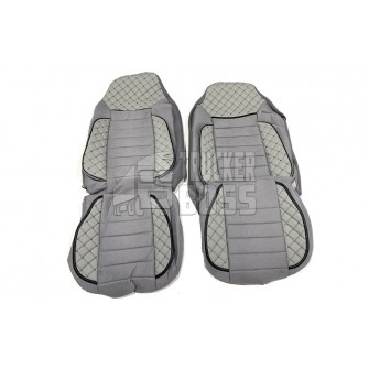 Чехлы на сиденье MAN TGX 2007-2014 Серые
