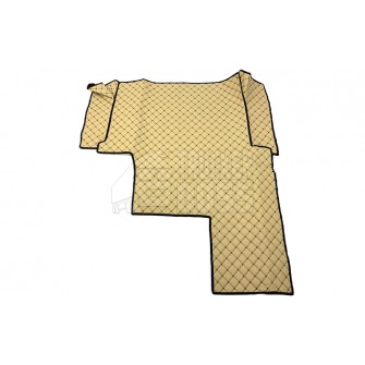 Килимок Еко-шкіра MAN TGX 400-440 1 ящик Бежеві