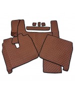 Килимок Еко-шкіра MAN TGX 400-440 2 ящики Коричневий