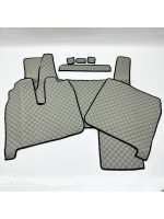 Коврик Эко-кожа MAN TGX 400-440 2 ящика Серый