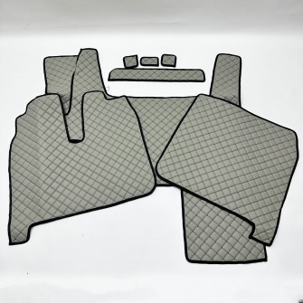 Килимок Еко-шкіра MAN TGX 400-440 2 ящики Сірий
