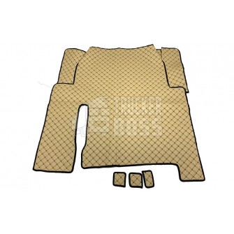 Килимок Еко-шкіра MAN TGX 2017 Бежевий