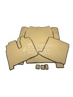 Килимок Еко-шкіра MAN TGX 2017 Бежевий