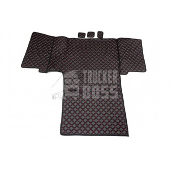 Килимок Еко-шкіра MAN TGA Вузька кабіна Чорний

