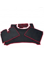 Коврик вельвет MAN TGX 2021-2023 Автомат Черный