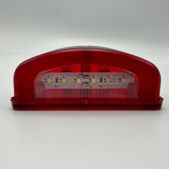 Подсветка номера 12-24В 6LED красная